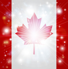 Canadian flag background