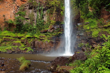 Naklejka na ściany i meble Lone Creek wodospad RPA