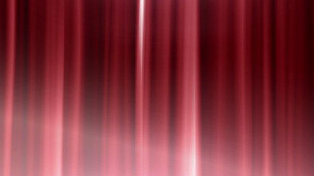 Roter Vorhang mit Scheinwerferlicht (Animation)