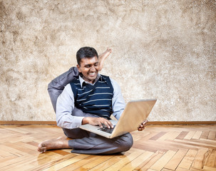 Funny business yoga