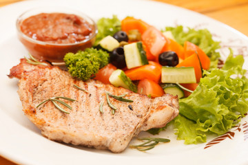 chicken with vegetables