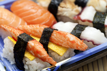 Sushi, Japanese food.