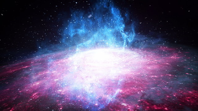 Galaxy fly through