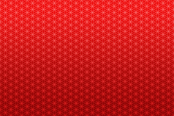 Hintergrund Muster Endlos - Blume des Lebens Rot 1