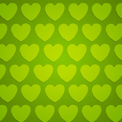 Valentines day wrapping paper heart textured background