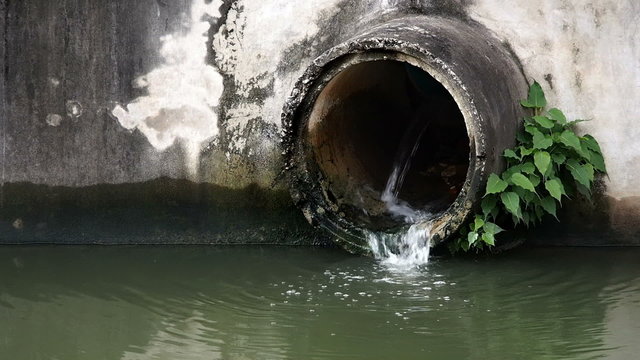 Waste water directly into nature.