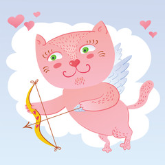 Cupid Cat.