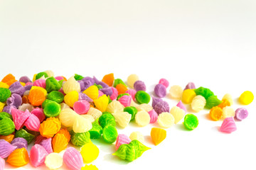 Fototapeta na wymiar Color of thai sweetmeat