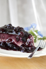 blueberry cheesecake dessert