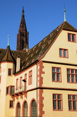 Fototapeta na wymiar Bas Rhin, Le Musee Historique in Strasbourg