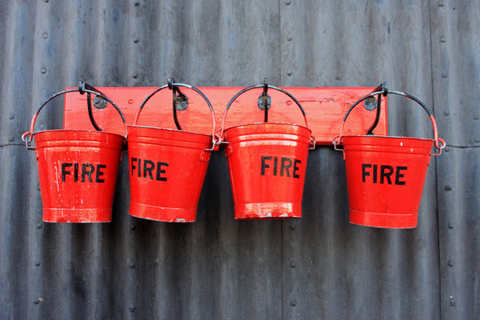 fire buckets