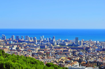 Barcelona view, Spain (Europe)