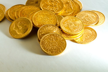 American gold coins.
