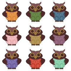 collection of nice owls