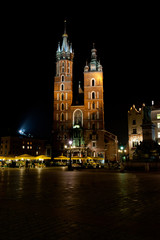 St. Mary's church in Krakow, Poland - obrazy, fototapety, plakaty