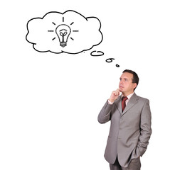 businessman dreaming