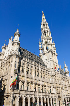 Hotel de Ville (City Hall) of Brussels, Belgium