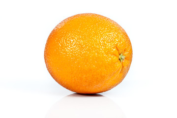 Orange isolated on white