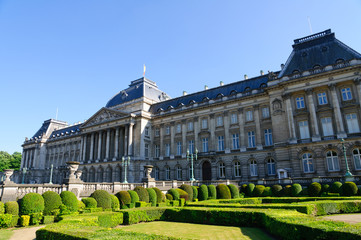 Obraz premium Palais Royal in Brussels, Belgium