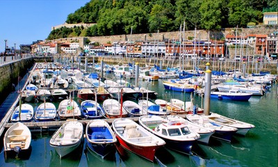 Obraz premium Marina w San Sebastian