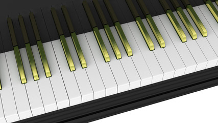 Золотые клавиши