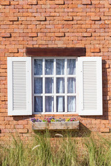 Vintage white window
