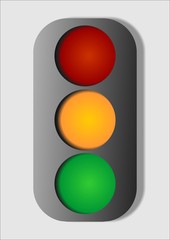 Traffic lights Vector