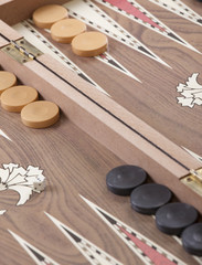 Obraz na płótnie Canvas Backgammon table 