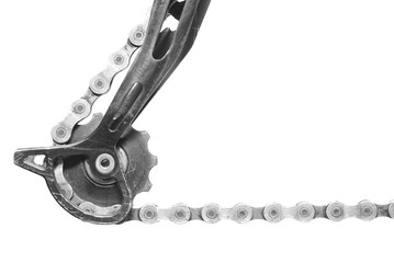 chain and derailleur