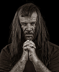 Man with Long Hair