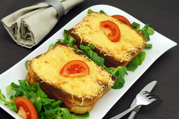 asiette de croque monsieur 1