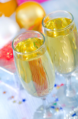 champagne flutes