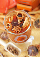 Cocoa and aroma spices