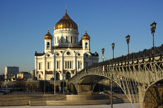 Christ the Savior Cathedral at Moscow