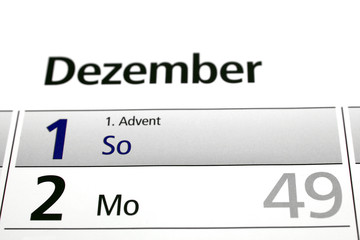 1. Advent