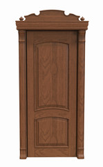 wooden door