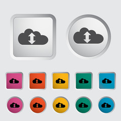 Cloud computing icon