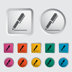 Notes single icon.