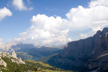 Sellagruppe und Gadertal- Dolomiten - Alpen
