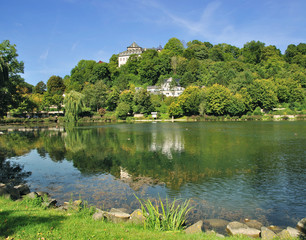 Touristenort Blankenheim in der Eifel mit Schloss