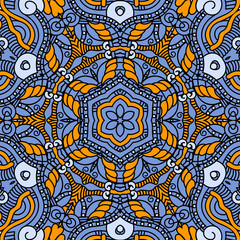 Vector square decorative design element