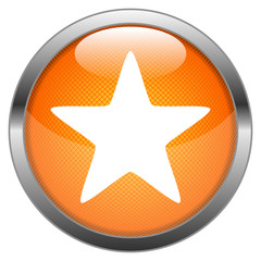 Vector Button Star