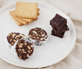 Chocolate salami