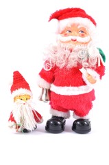 Święty Mikołaj zabawka - obrazy, fototapety, plakaty