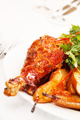 Roasted turkey