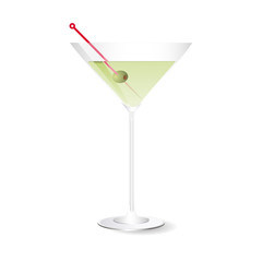 Vodka with martini