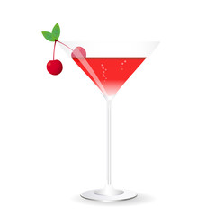 Red cocktail