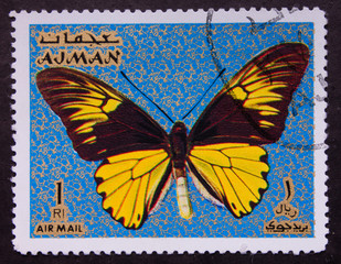 Fototapeta na wymiar Postage stamp