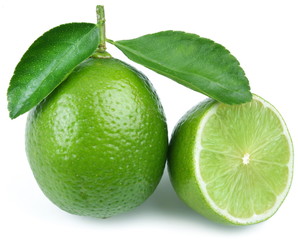 Lime with half.