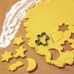 Plätzchen backen Weihnachten